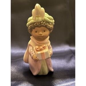 Vintage 1986 Avon Heavenly Blessings Nativity Balthasar Porcelain Figurine [A1]